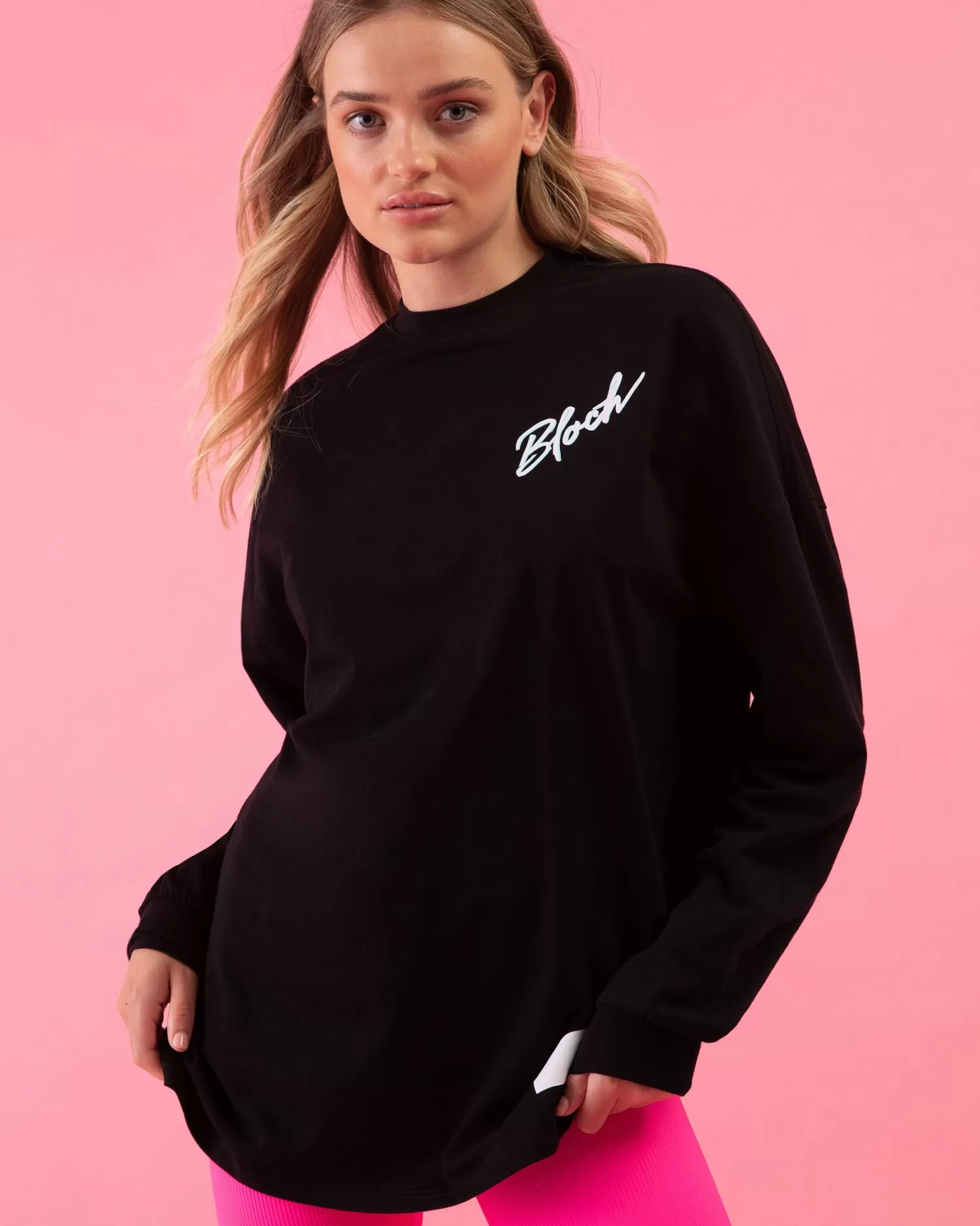 Bloch Play Oversized L/S Tee^ Tops