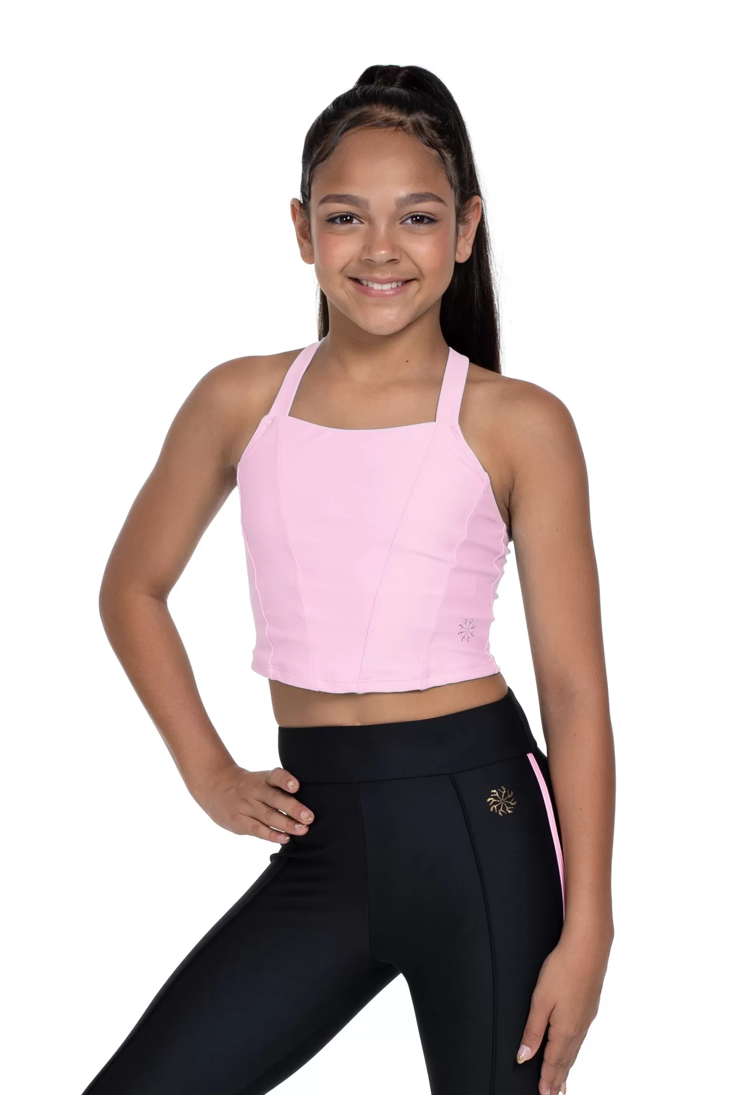 Bloch X Flo Active Shelby Seamed Cross Back Top^ BLOCH x Flo Active | BLOCH x Flo Active