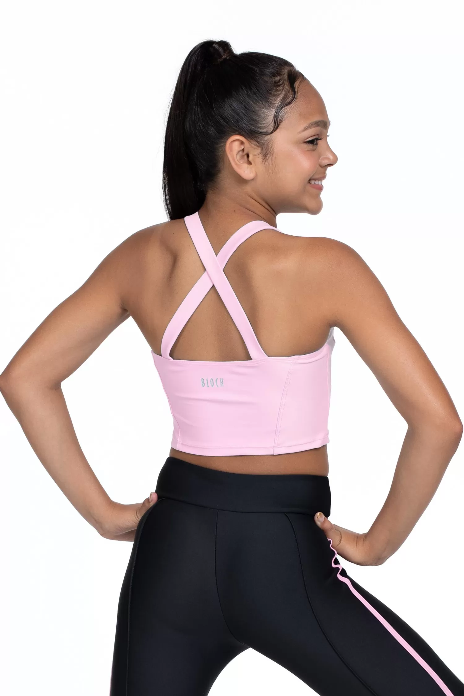 Bloch X Flo Active Shelby Seamed Cross Back Top^ BLOCH x Flo Active | BLOCH x Flo Active