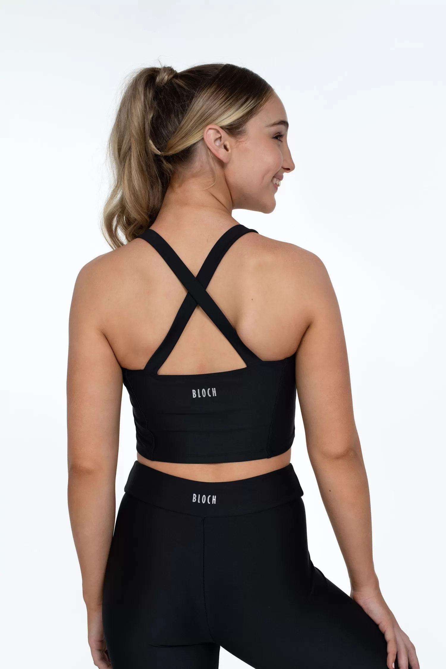 Bloch X Flo Active Shelby Seamed Cross Back Top^ BLOCH x Flo Active | BLOCH x Flo Active