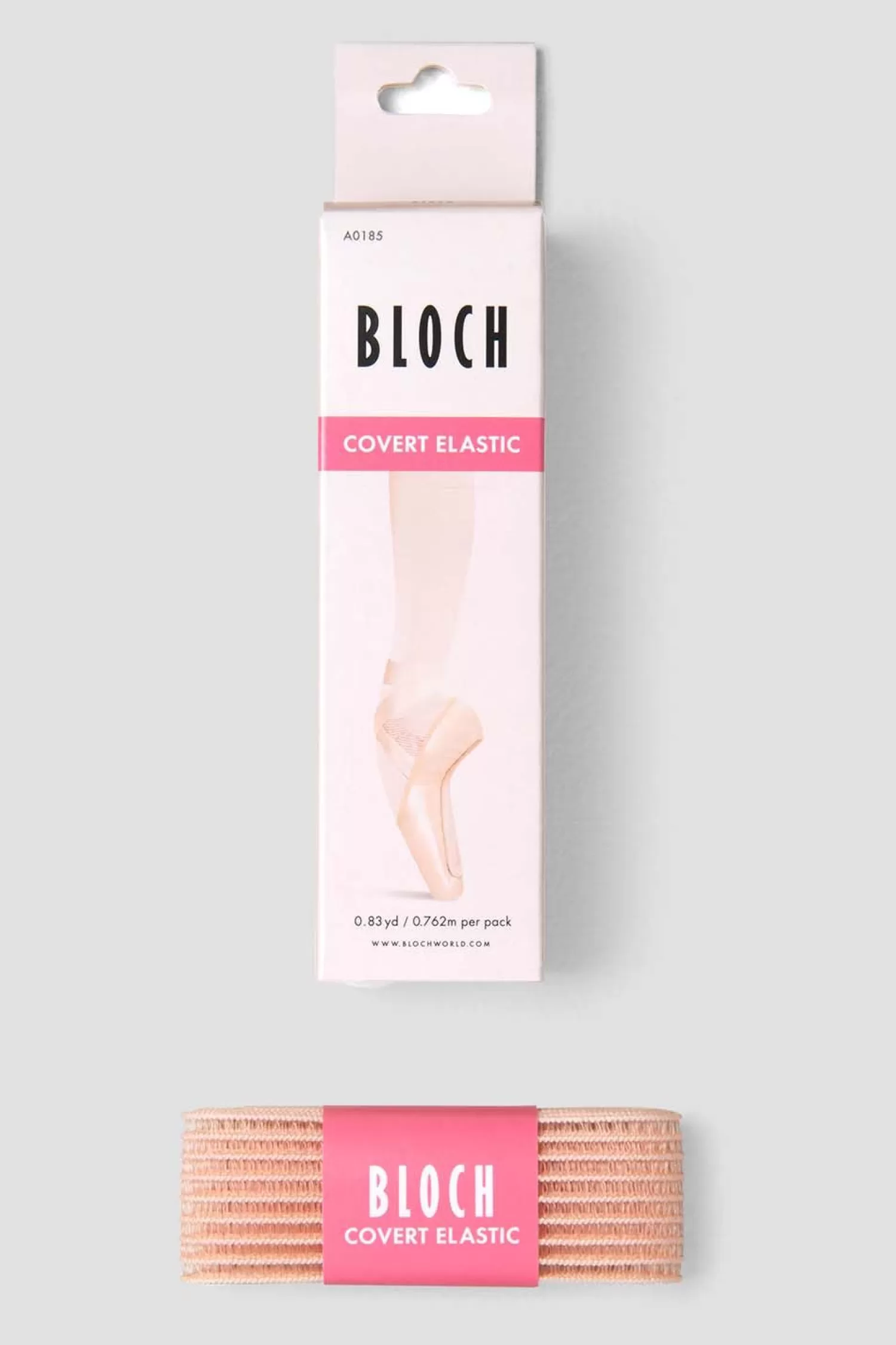 Bloch Covert One Inch Pointe Shoe Elastic^ Pointe Shoe Essentials | Ribbons & Elastics