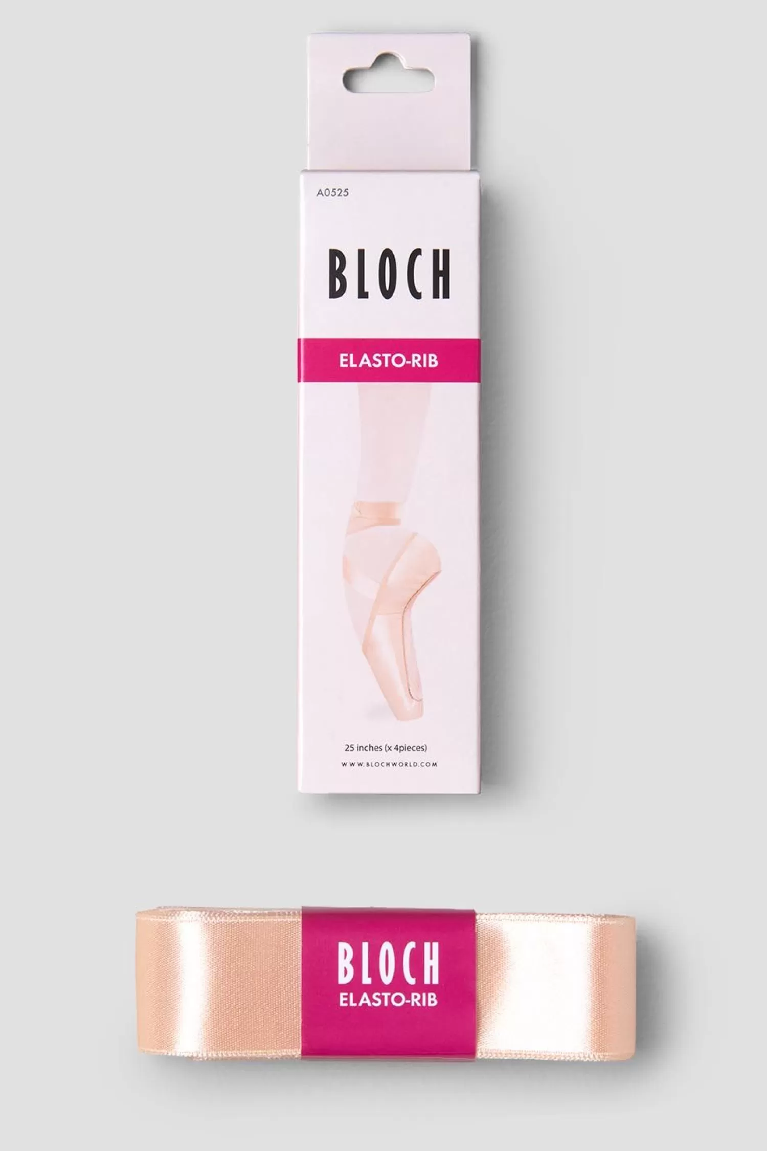 Bloch Elastorib Pointe Shoe Ribbon^ Pointe Shoe Essentials | Ribbons & Elastics