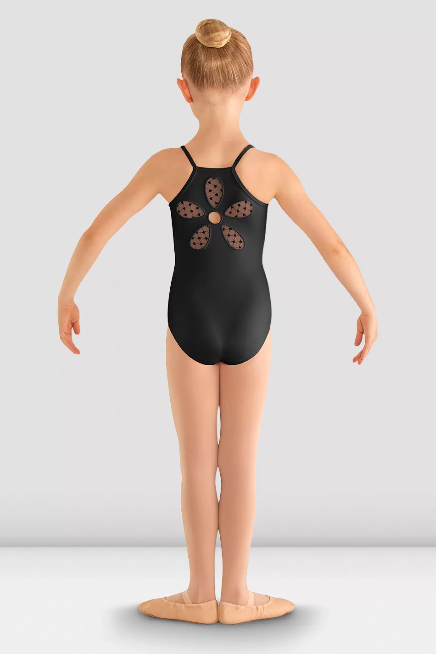 Bloch Girls Begonia Flower Mesh Back Leotard^ Leotards | Performance