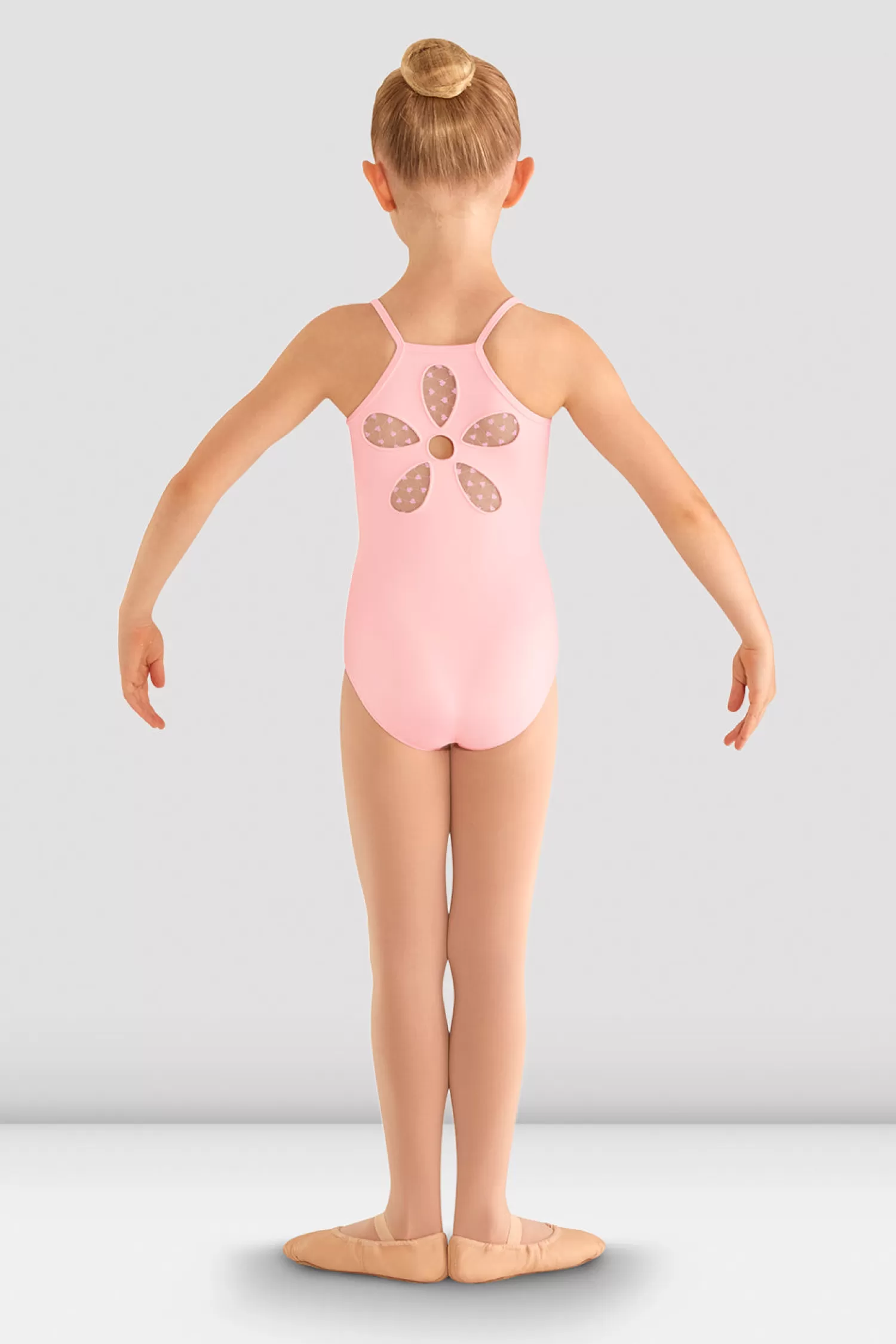 Bloch Girls Begonia Flower Mesh Back Leotard^ Leotards | Performance