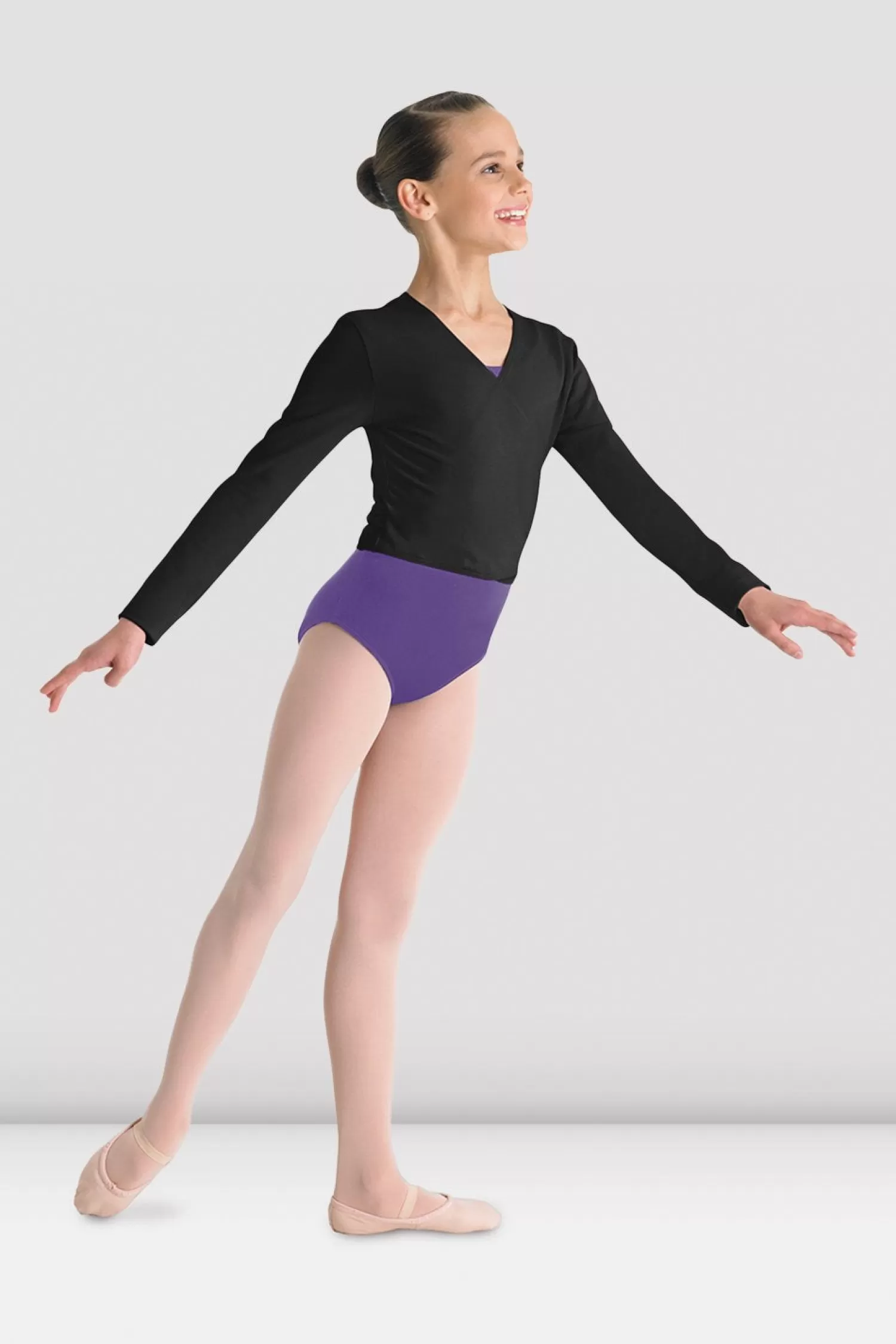 Bloch Girls Cross Front Top^ Tops | Warm-ups