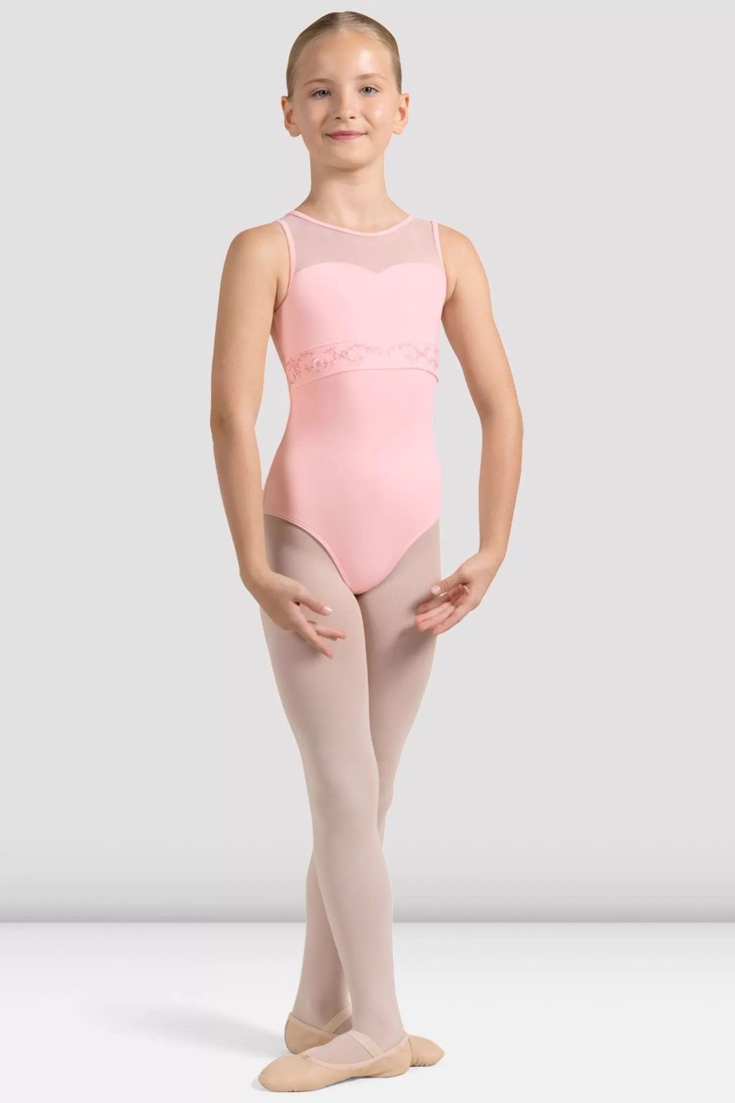 Bloch Girls Daisy Tank Leotard^ Leotards | Girls Bloch Petite Fleurs Collection