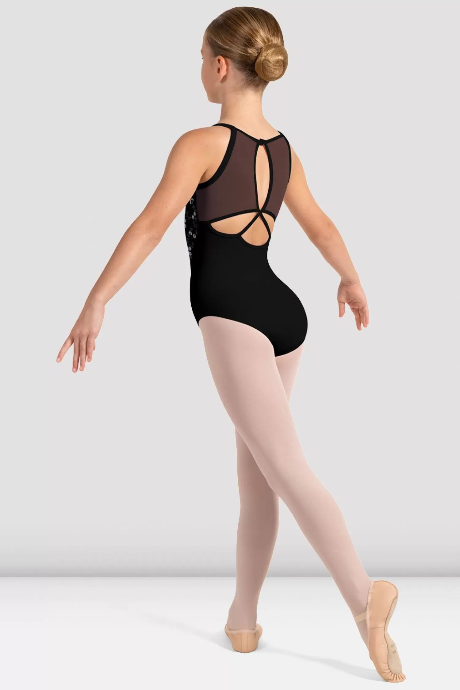 Bloch Girls Laryisa Halterneck Leotard^ Leotards | Girls Bloch Petite Fleurs Collection