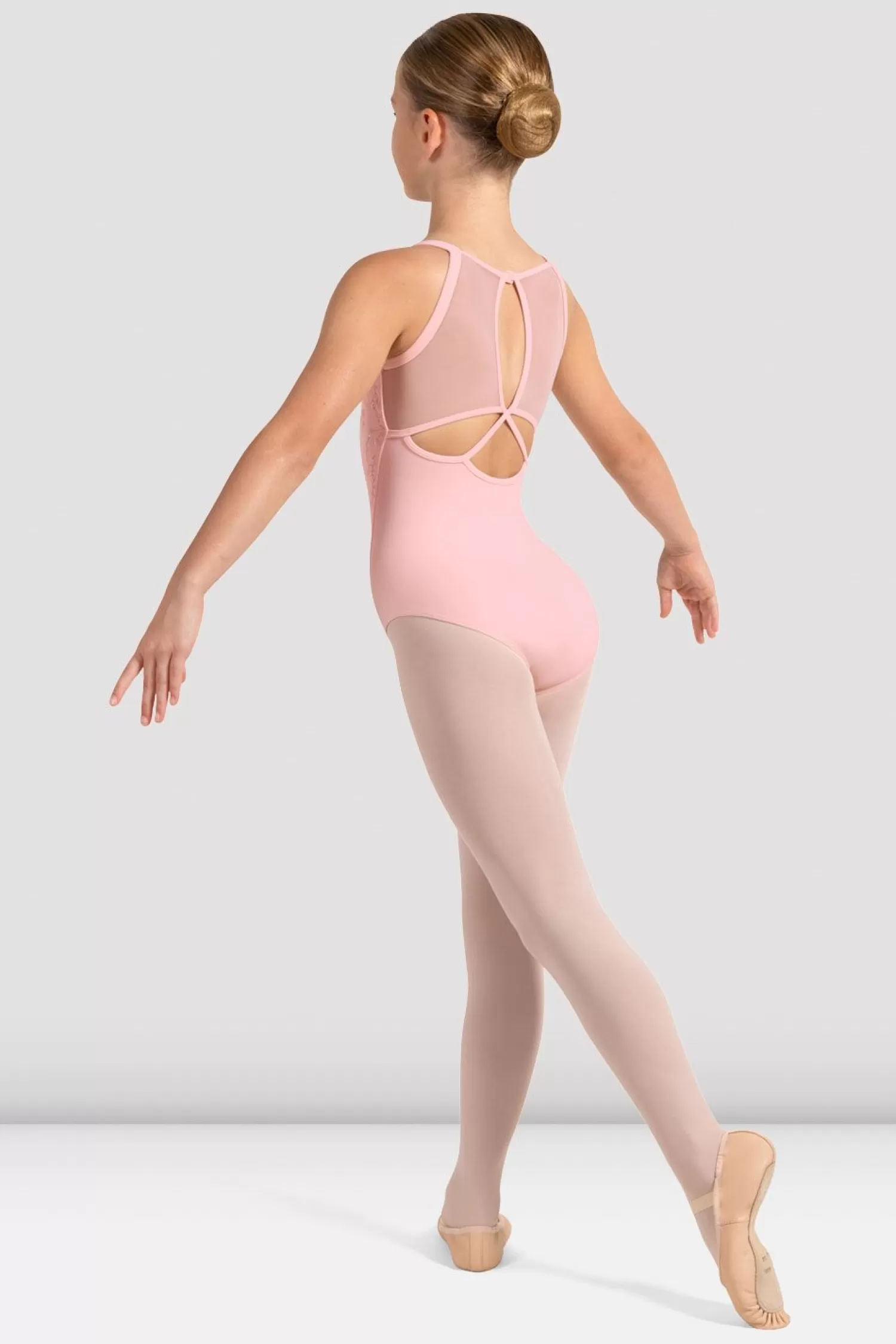 Bloch Girls Laryisa Halterneck Leotard^ Leotards | Girls Bloch Petite Fleurs Collection