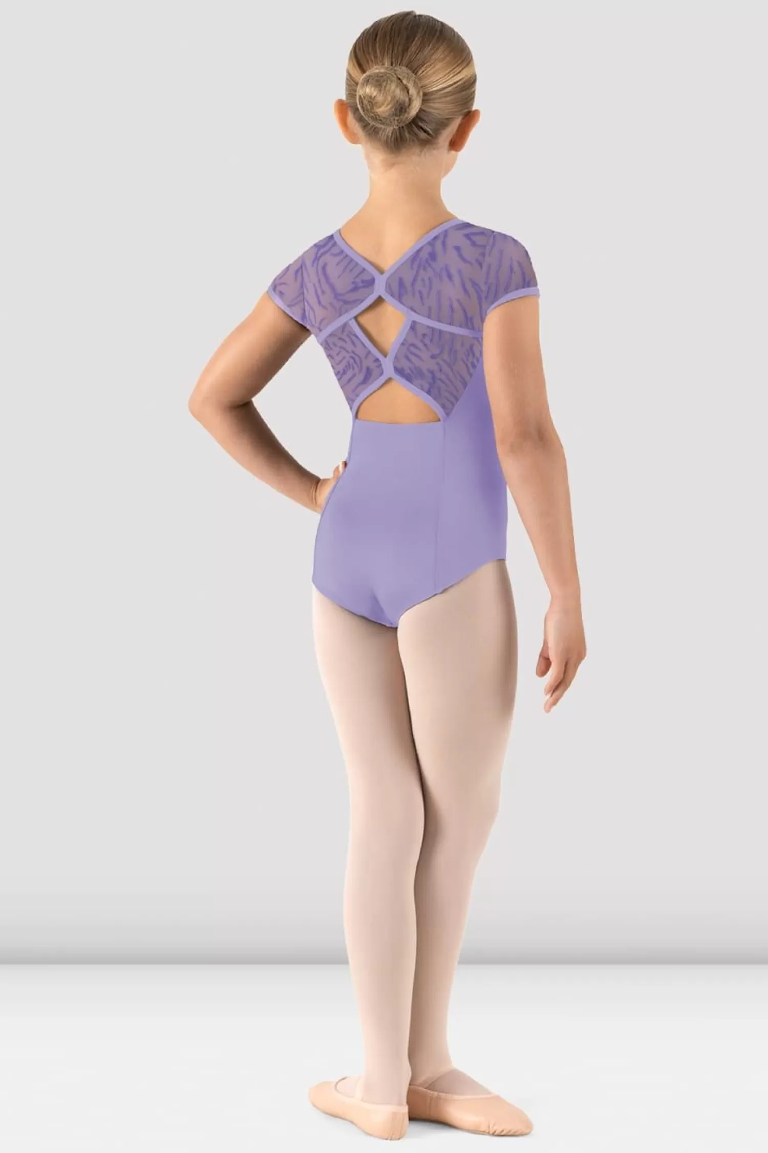 Bloch Girls Macy Cap Sleeve Leotard^ Leotards