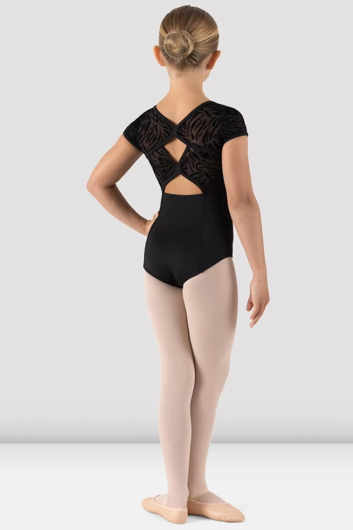 Bloch Girls Macy Cap Sleeve Leotard^ Leotards