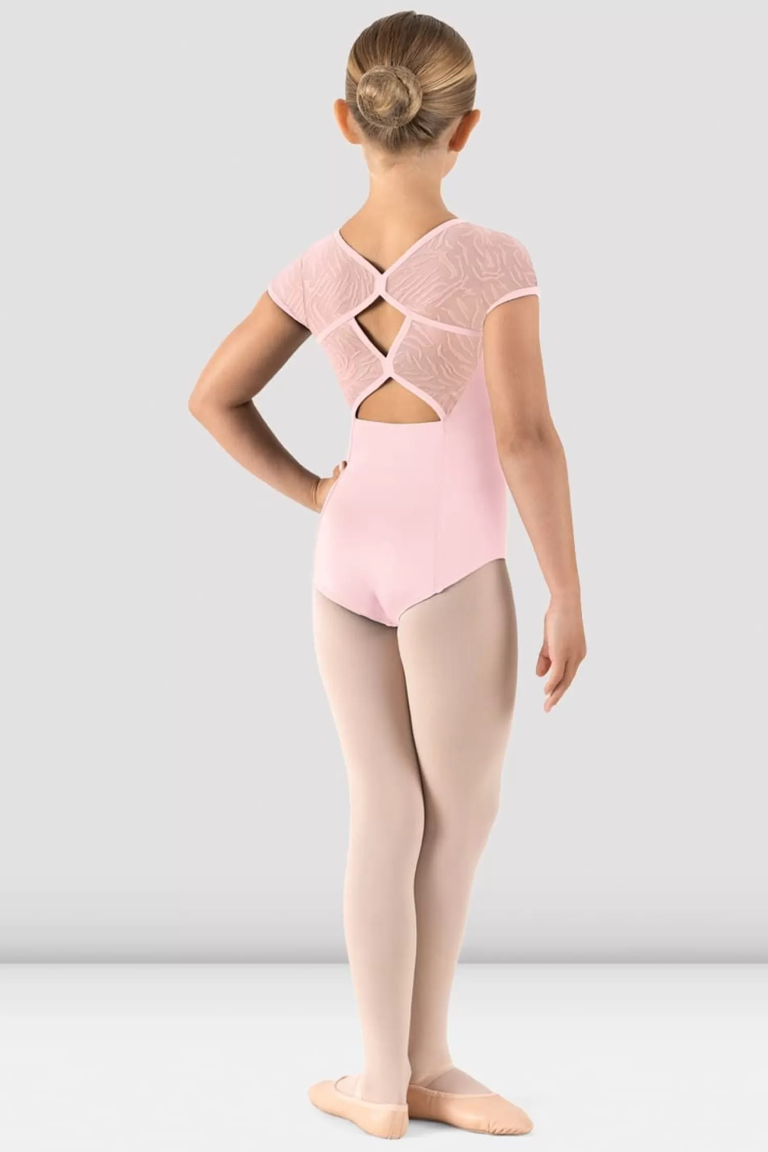 Bloch Girls Macy Cap Sleeve Leotard^ Leotards