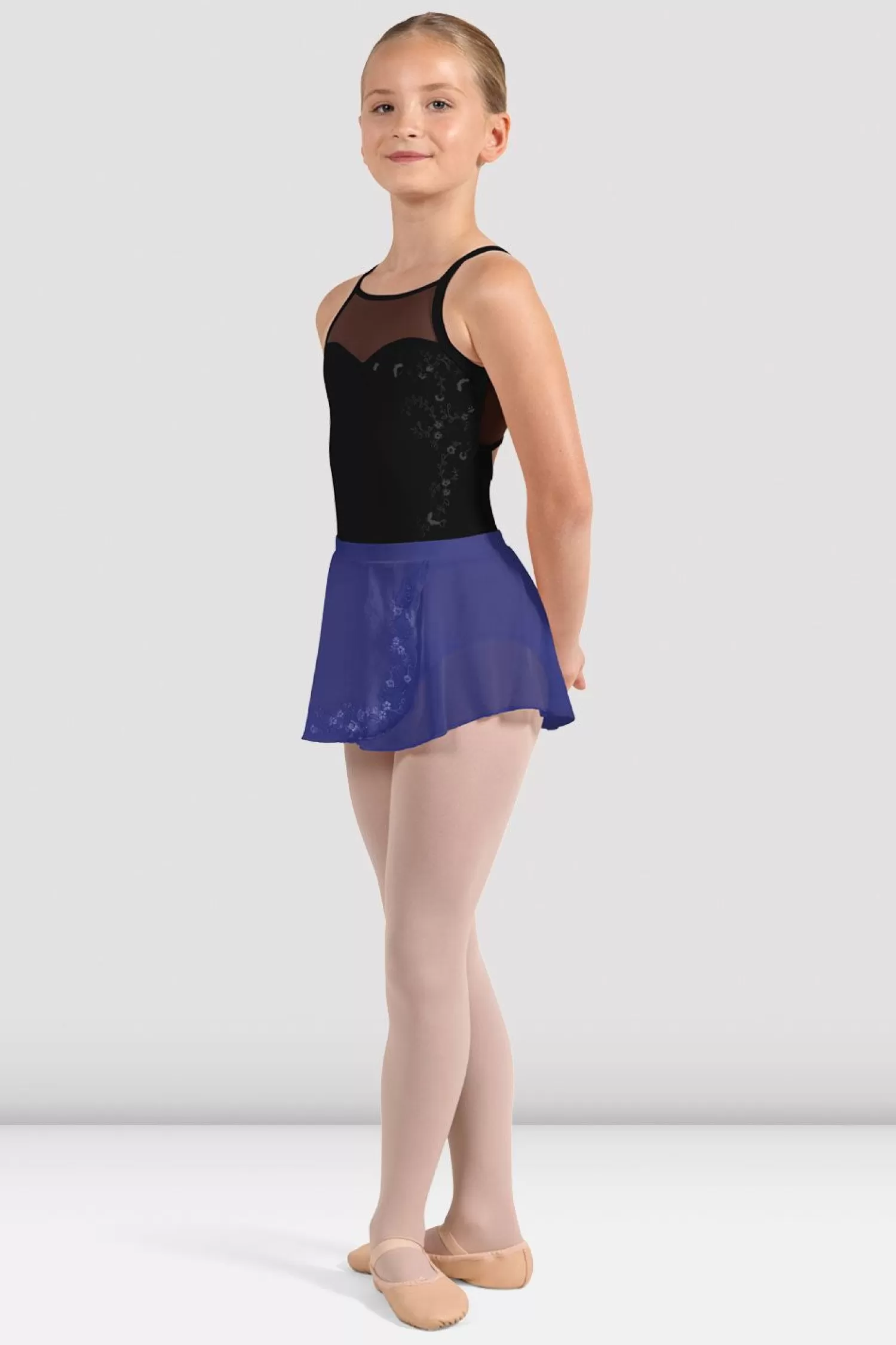 Bloch Girls Marigold Mesh Skirt^ Skirts & Tutus | Girls Bloch Petite Fleurs Collection