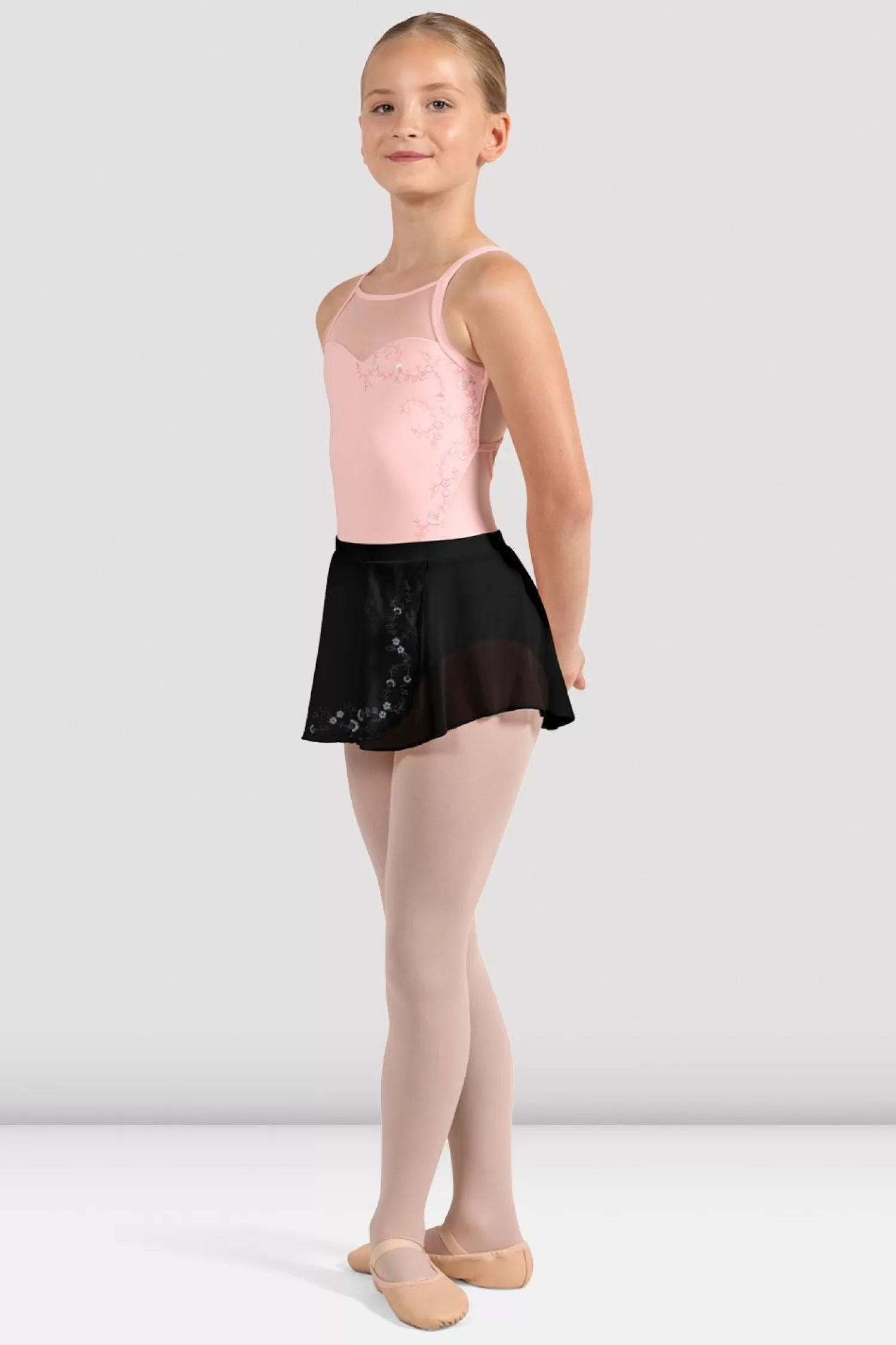 Bloch Girls Marigold Mesh Skirt^ Skirts & Tutus | Girls Bloch Petite Fleurs Collection