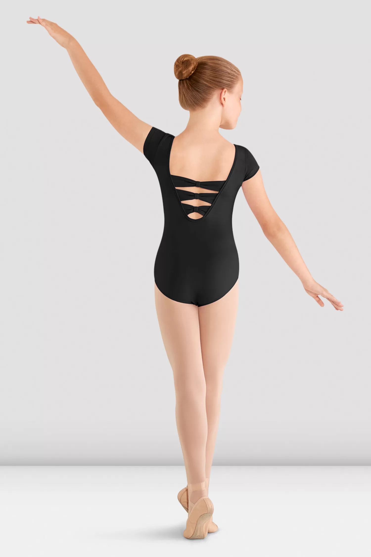 Bloch Girls Mirella Bow Cap Sleeve Leotard^ Leotards