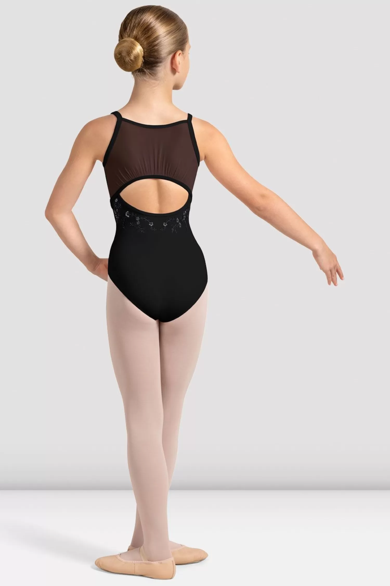 Bloch Girls Violet Camisole Leotard^ Leotards | Girls Bloch Petite Fleurs Collection