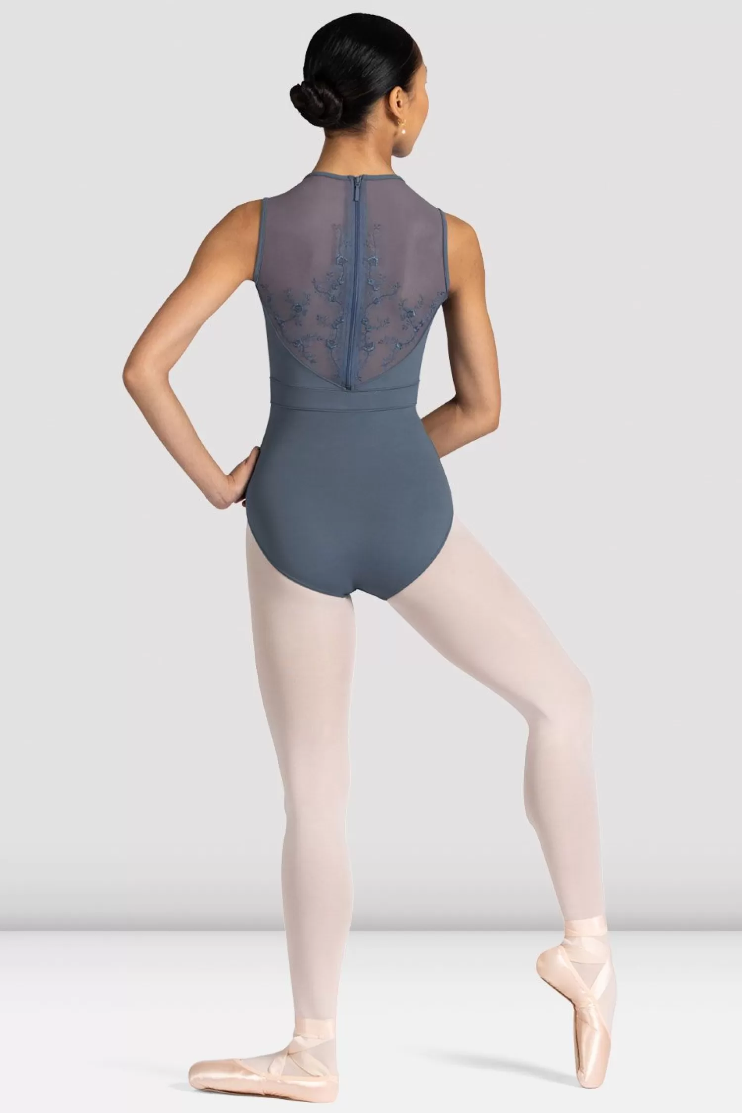 Bloch Ladies Alyssa Floral Zip Back Leotard^ Leotards | Bloch Fleurs Collection