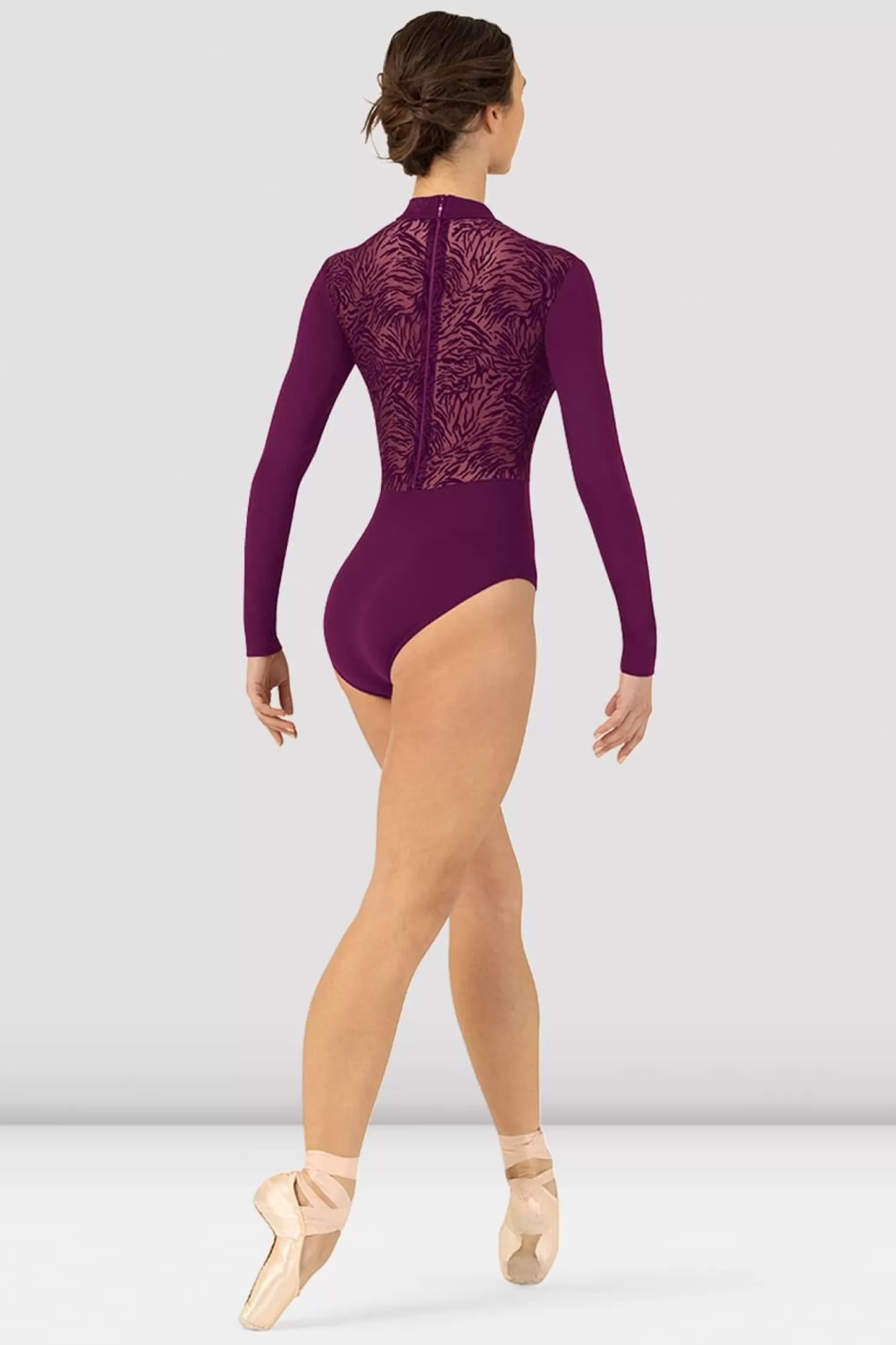 Bloch Ladies Blanche Long Sleeve Leotard^ Leotards