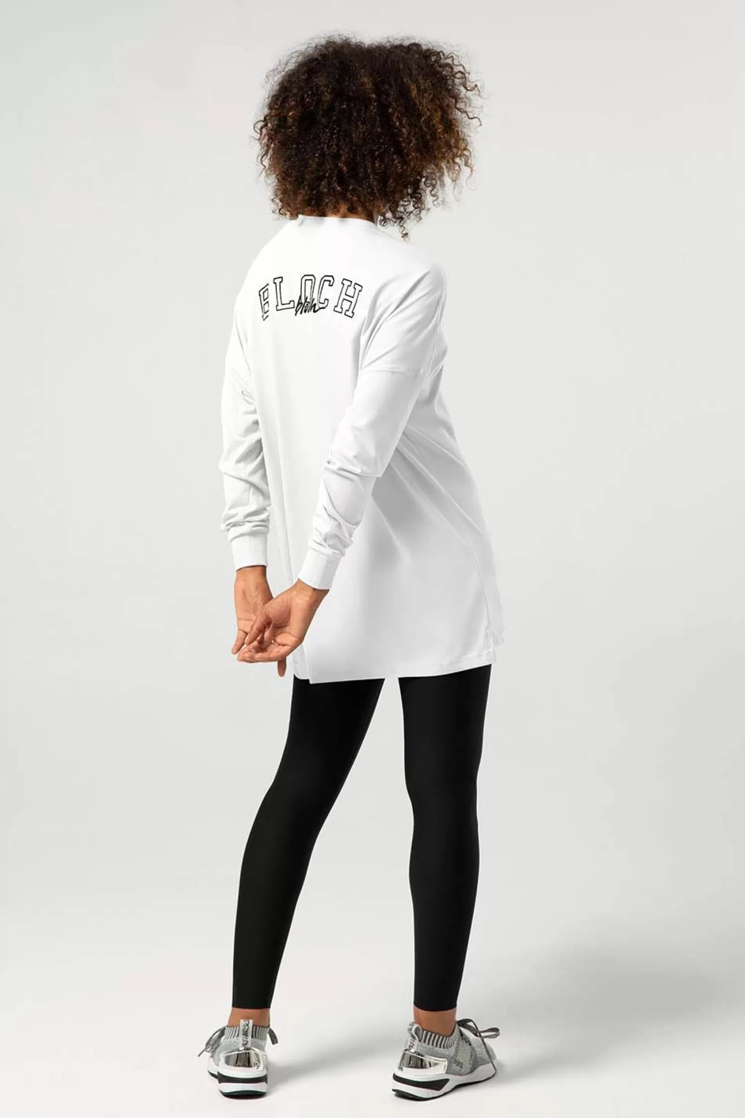 Bloch Ladies Print Oversized Long Sleeve Tee^ Tops