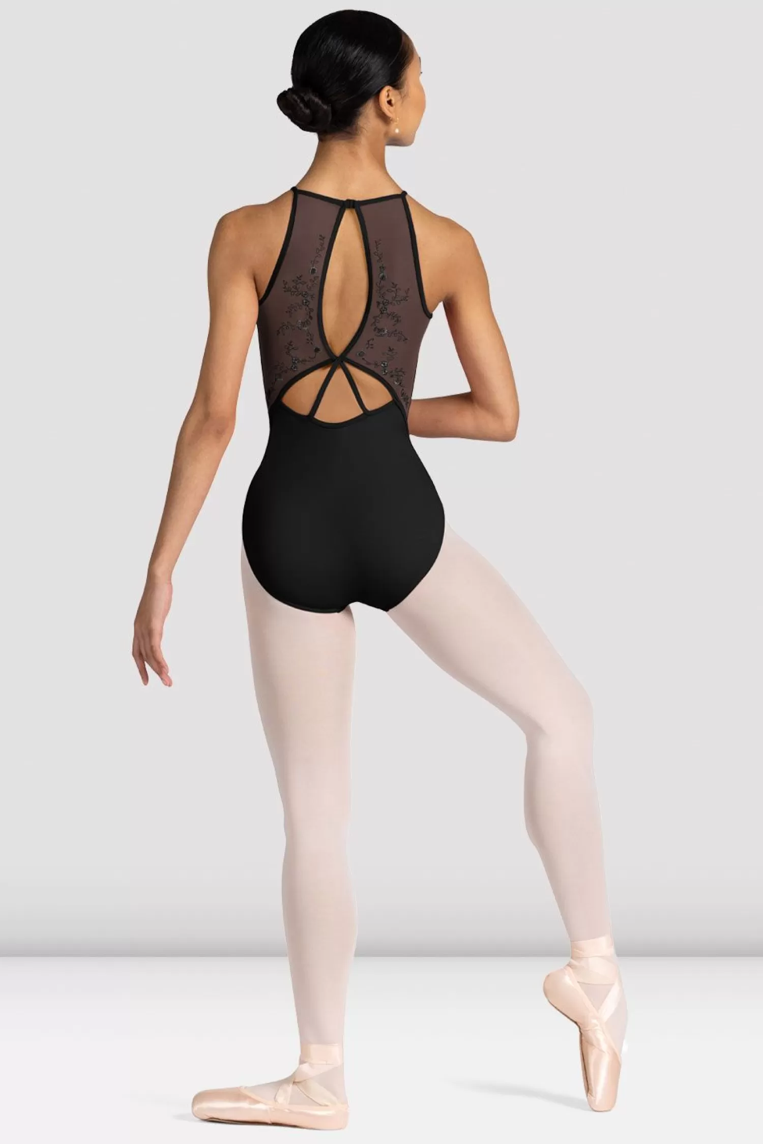 Bloch Ladies Cassia Floral Halterneck Leotard^ Leotards | Bloch Fleurs Collection