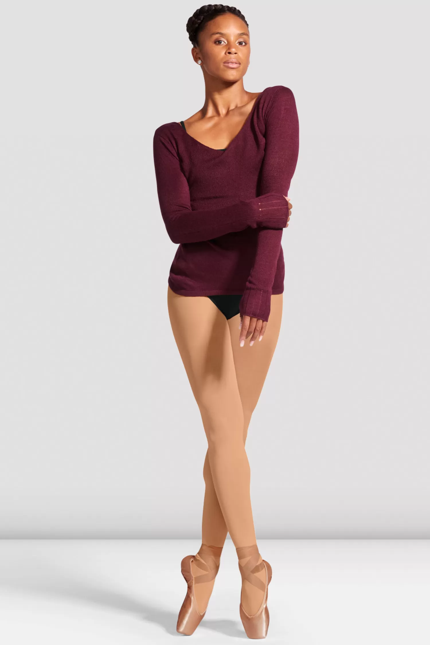 Bloch Ladies Celine Jumper^ Tops | Warm-ups