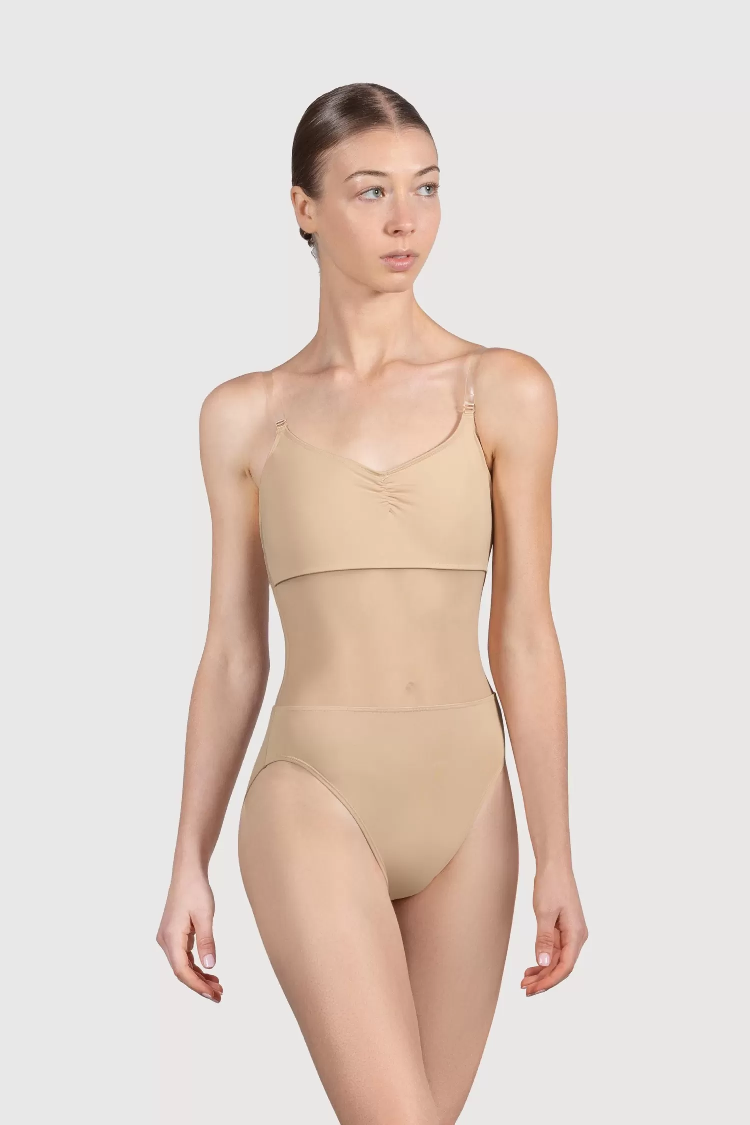 Bloch Ladies Cordelia Mesh Panel Bodysuit^ Underwear