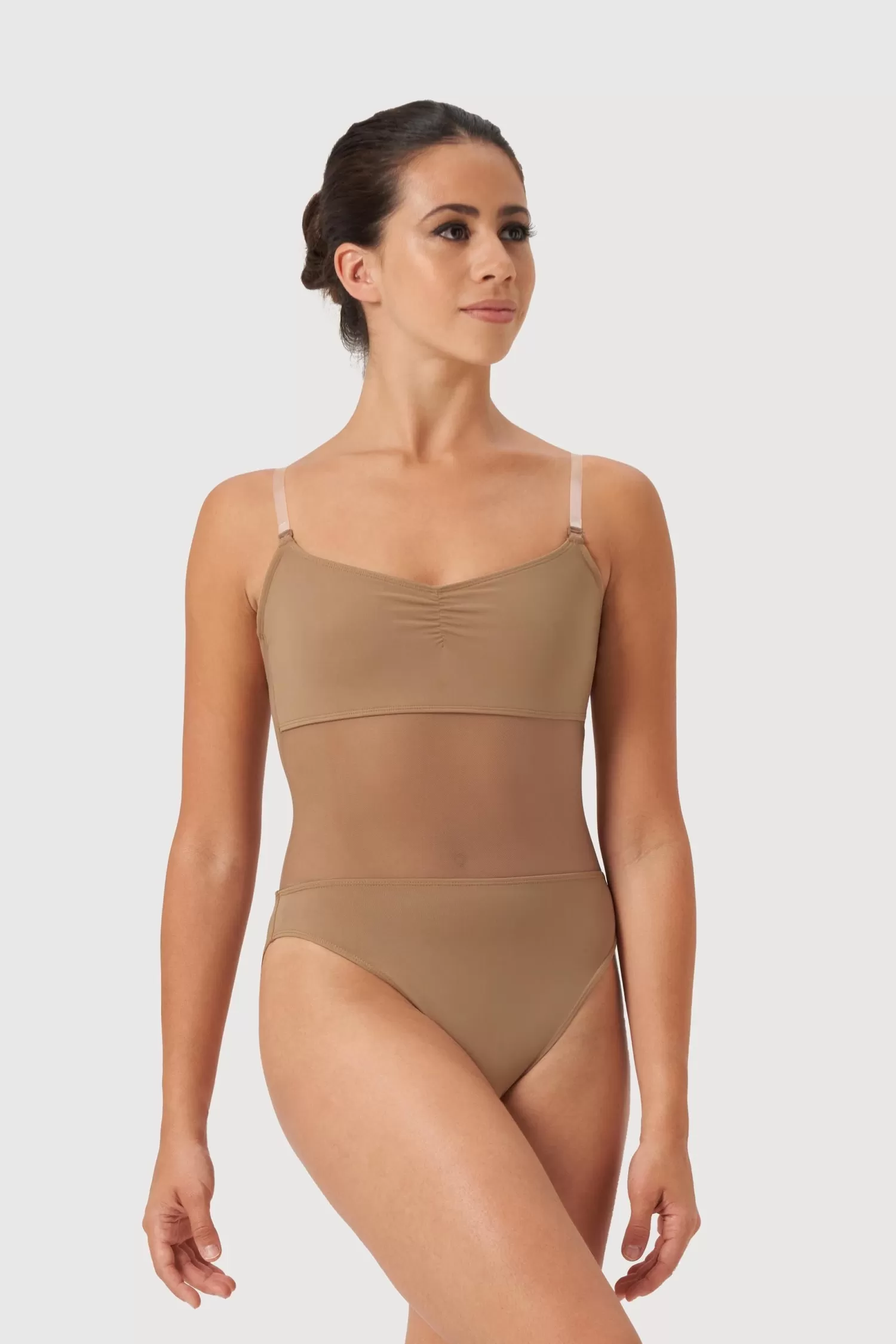 Bloch Ladies Cordelia Mesh Panel Bodysuit^ Underwear