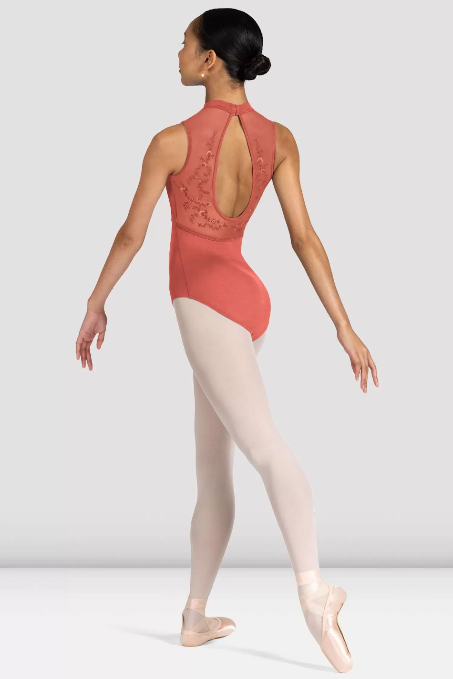 Bloch Ladies Kali Floral Open Back Leotard^ Leotards | Bloch Fleurs Collection