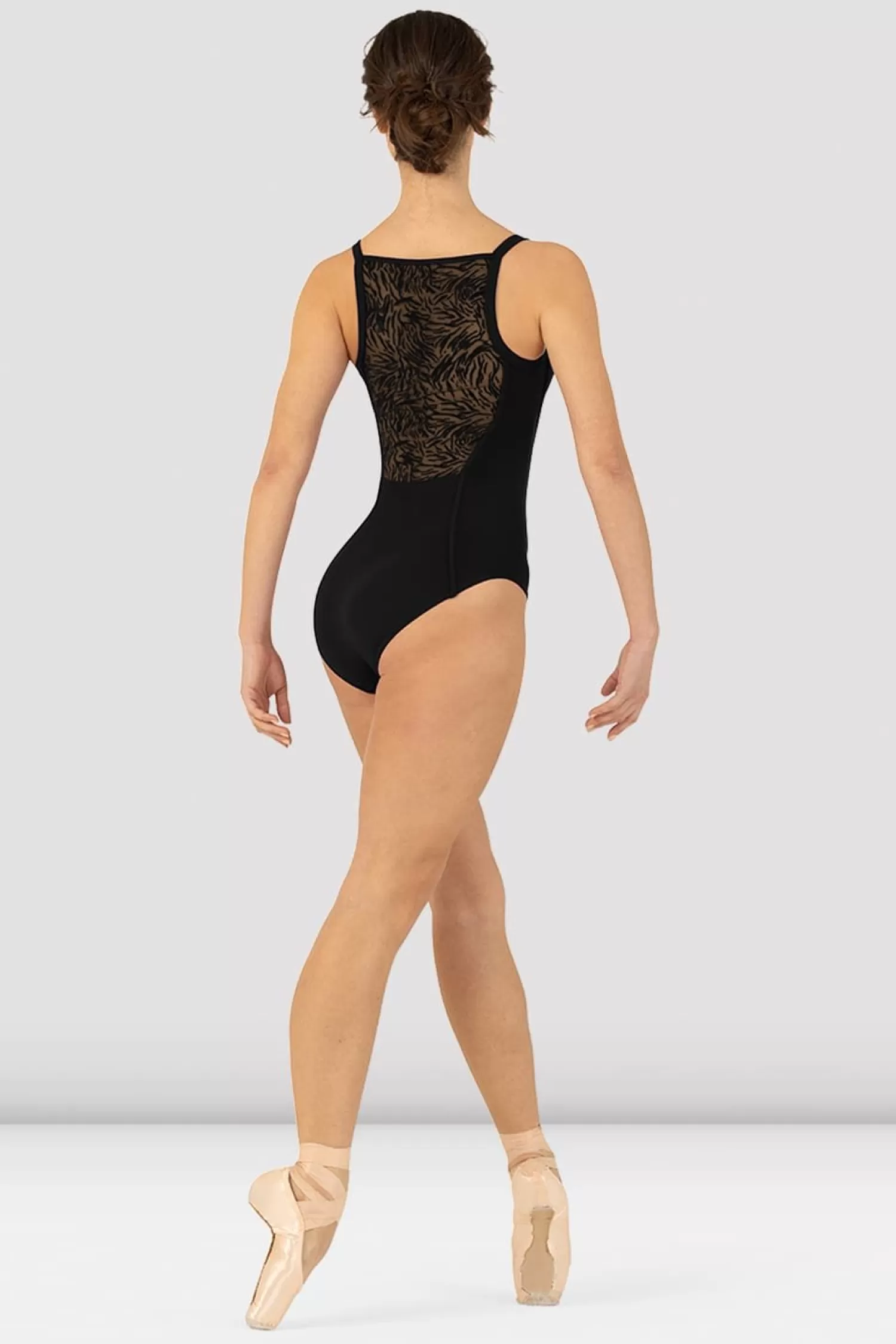 Bloch Ladies Luna Mesh Back Leotard^ Leotards