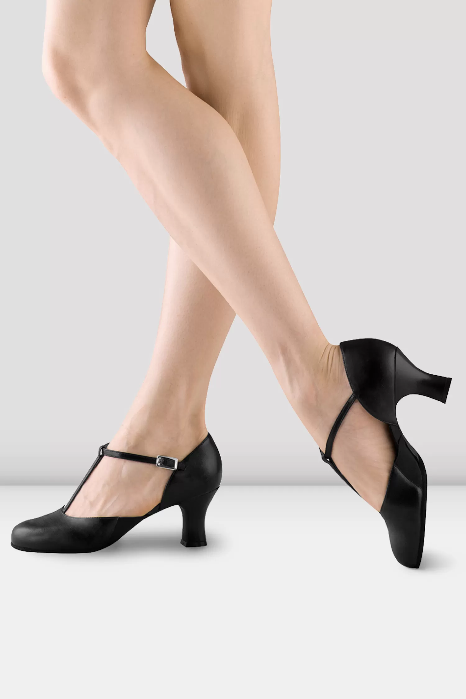 Bloch Ladies Split Flex Leather Character Shoes^ Character