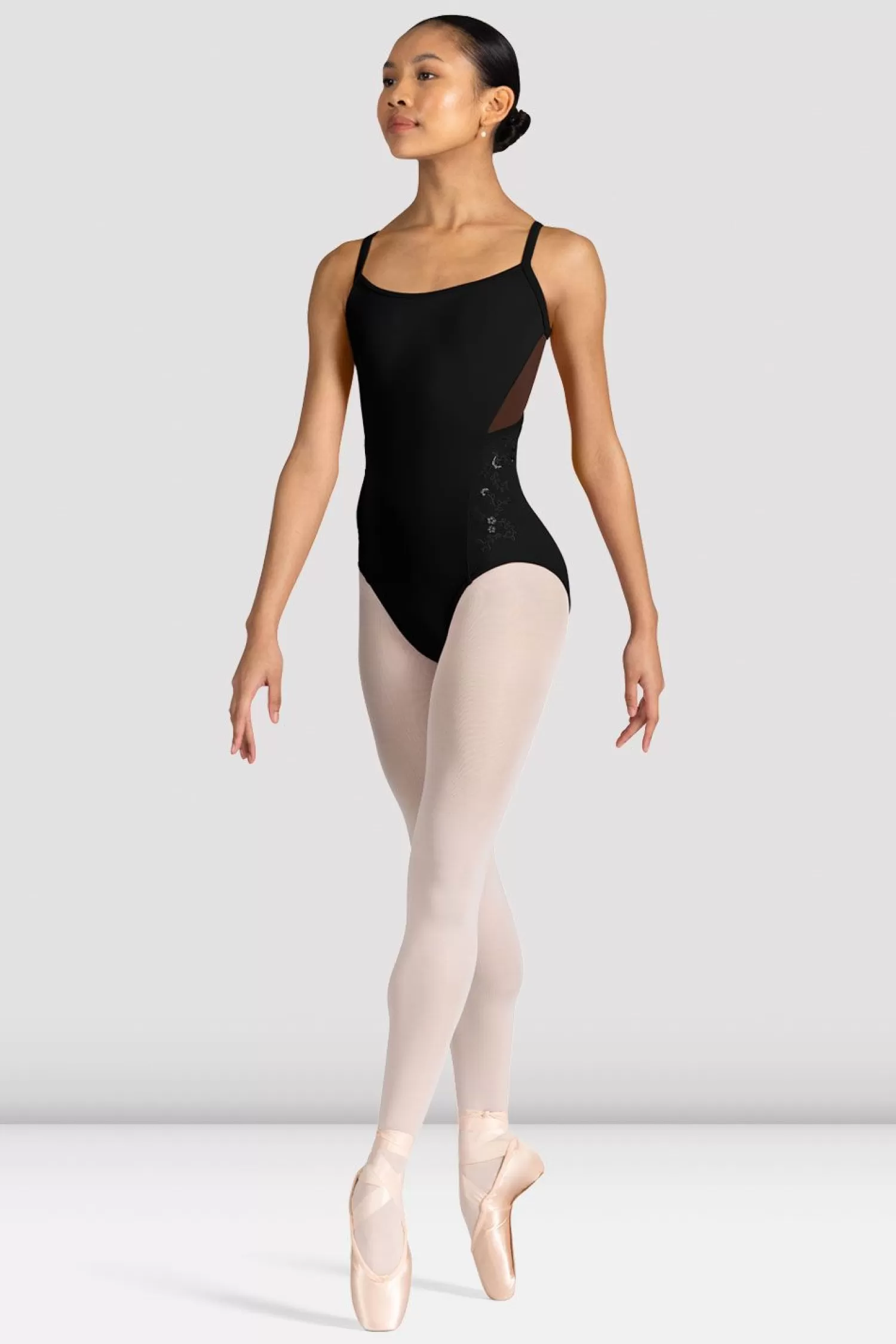 Bloch Ladies Zinnia Floral Scoop Neck Leotard^ Leotards | Bloch Fleurs Collection