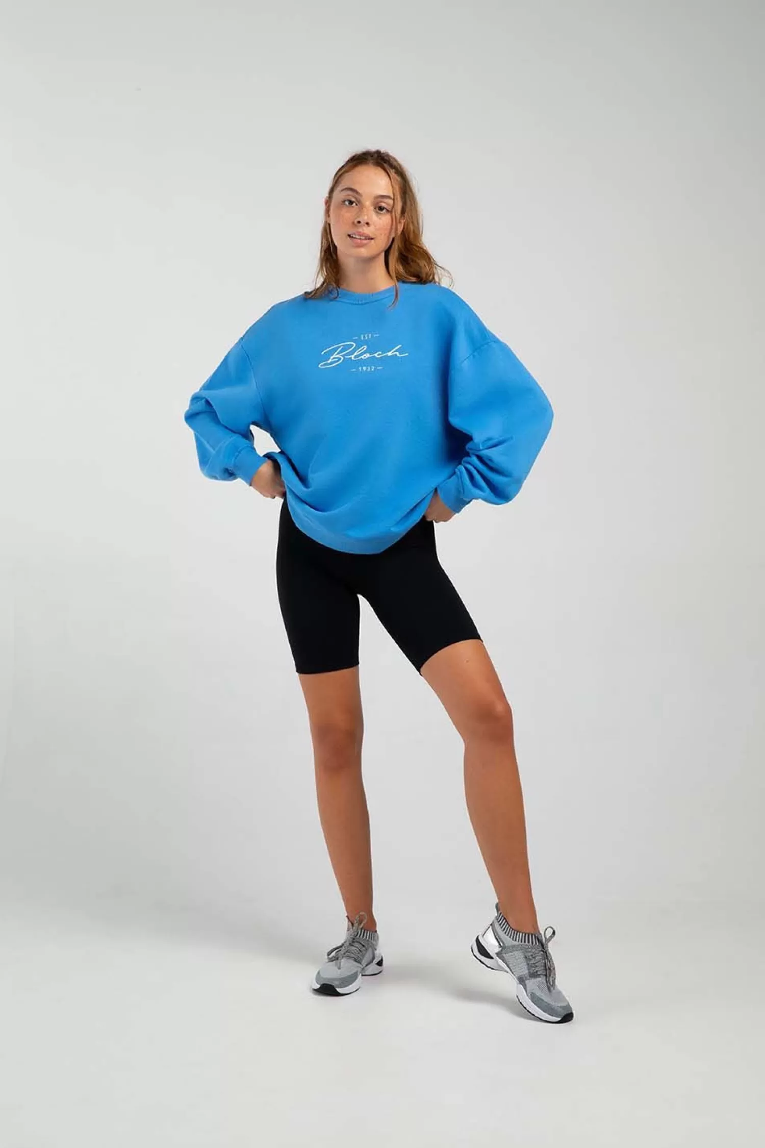 Bloch Off-Duty Oversized Crew Sweatshirt^ Tops | Warm-ups