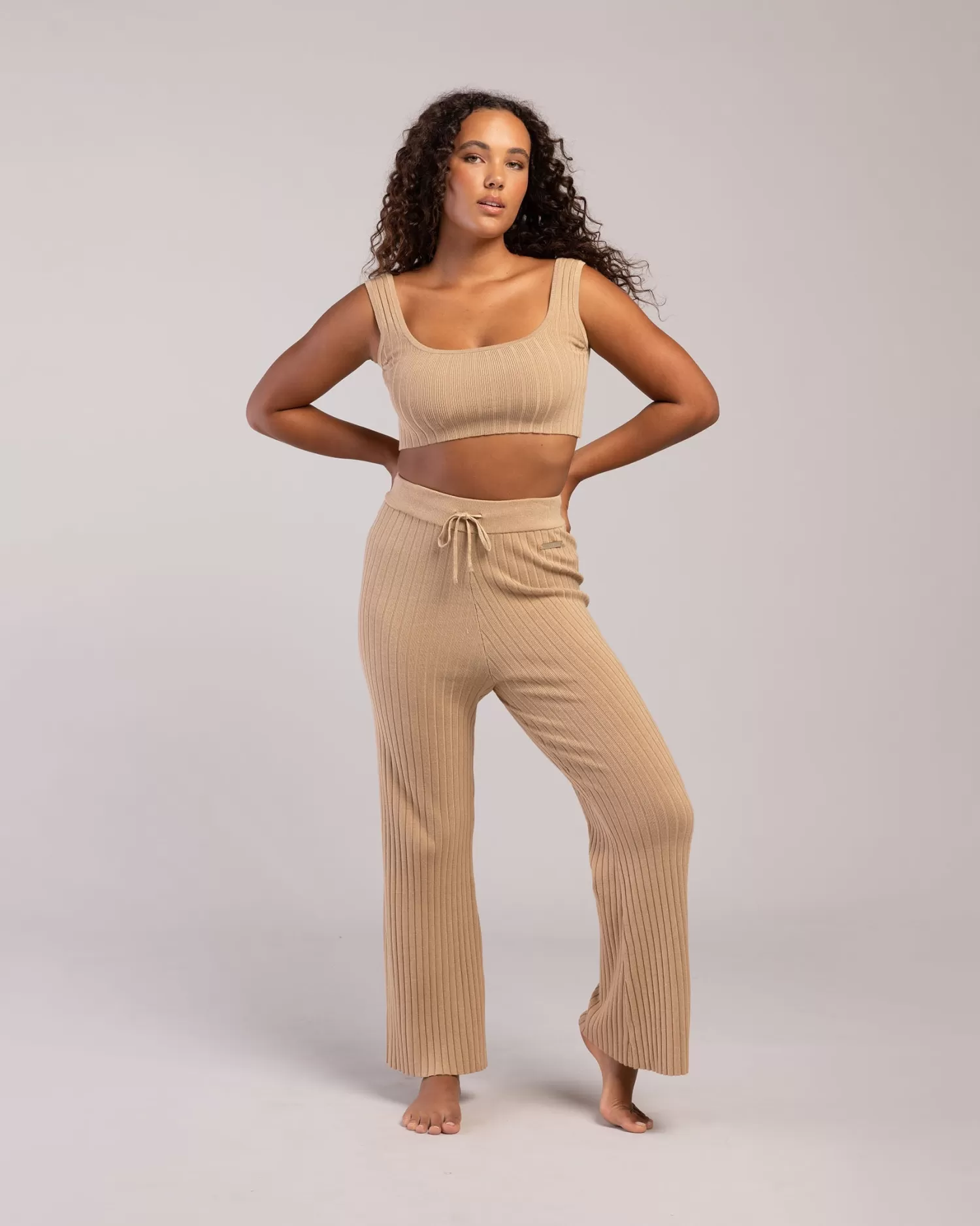 Bloch Rib Lounge Wide Leg Pant^ Joggers