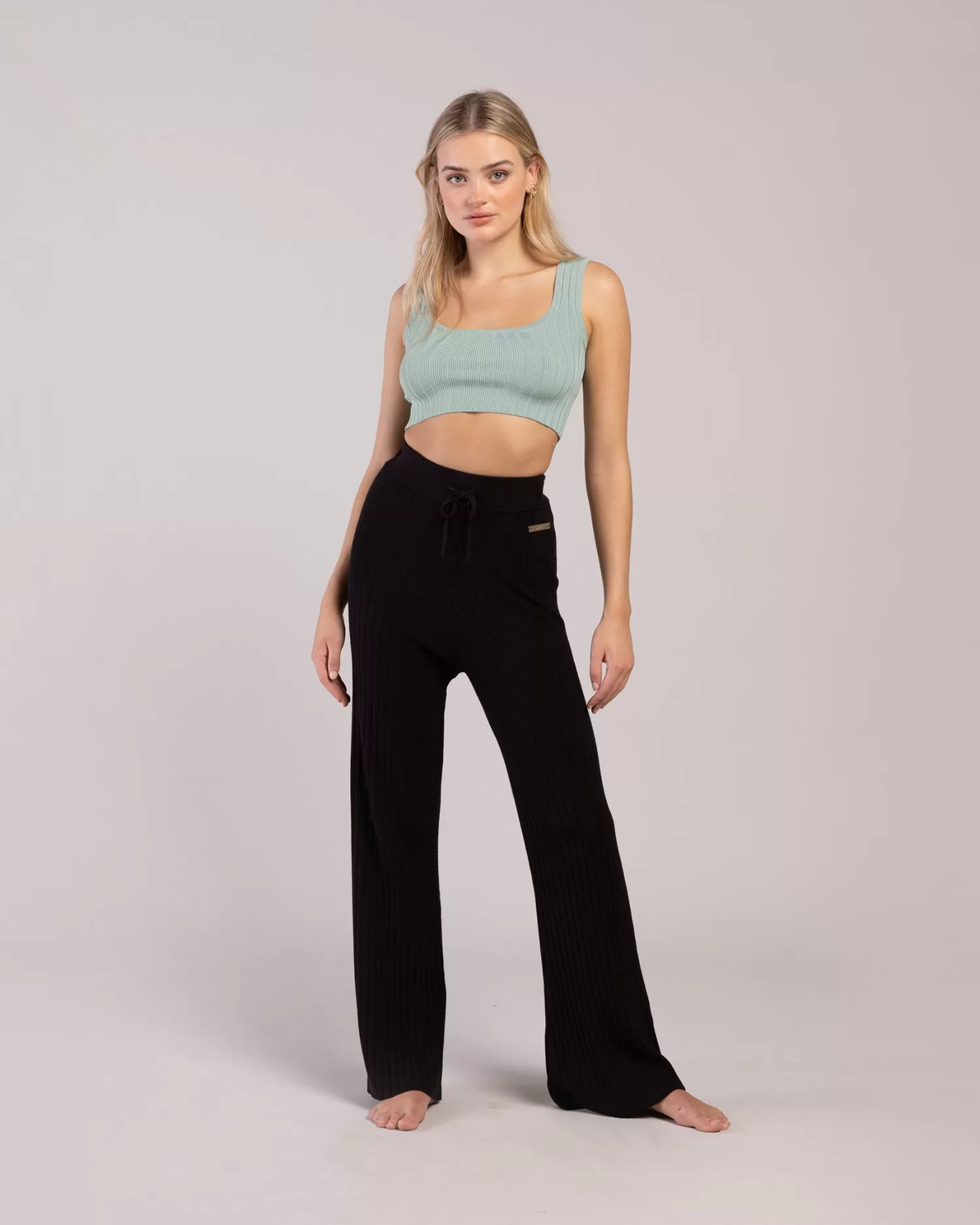 Bloch Rib Lounge Wide Leg Pant^ Joggers