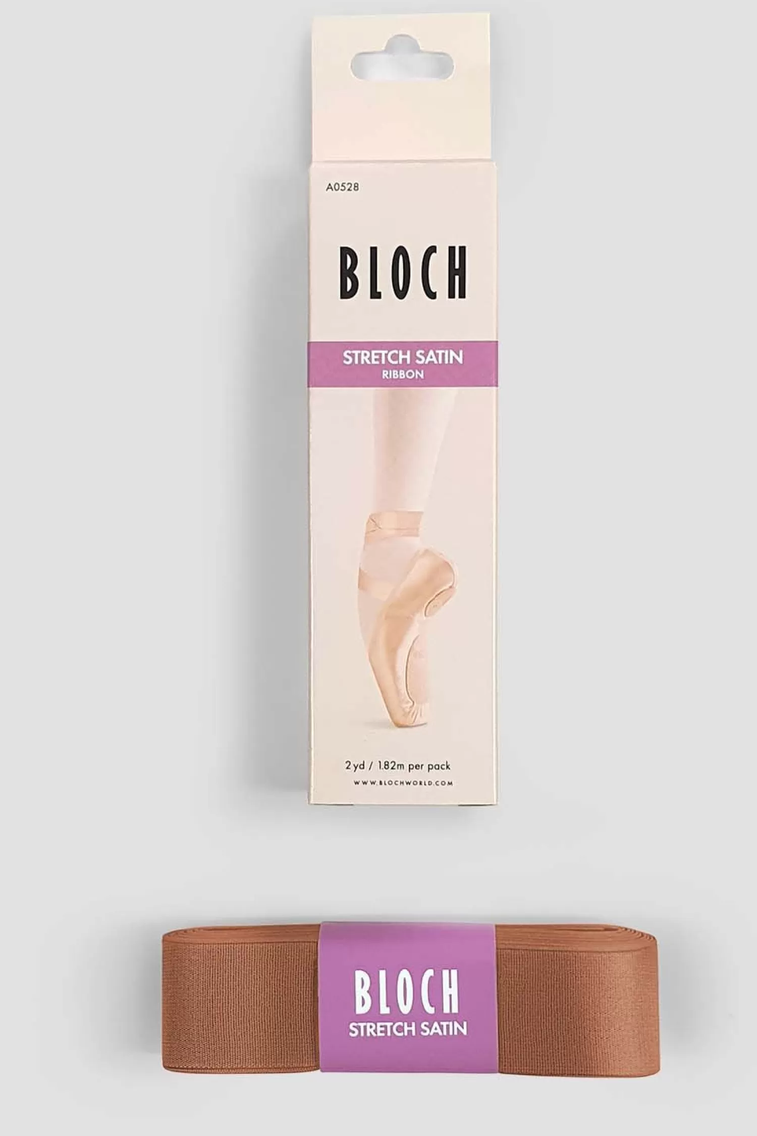 Bloch Stretch Satin Ribbon^ Tonal Pointe Shoes | Pointe Shoe Essentials