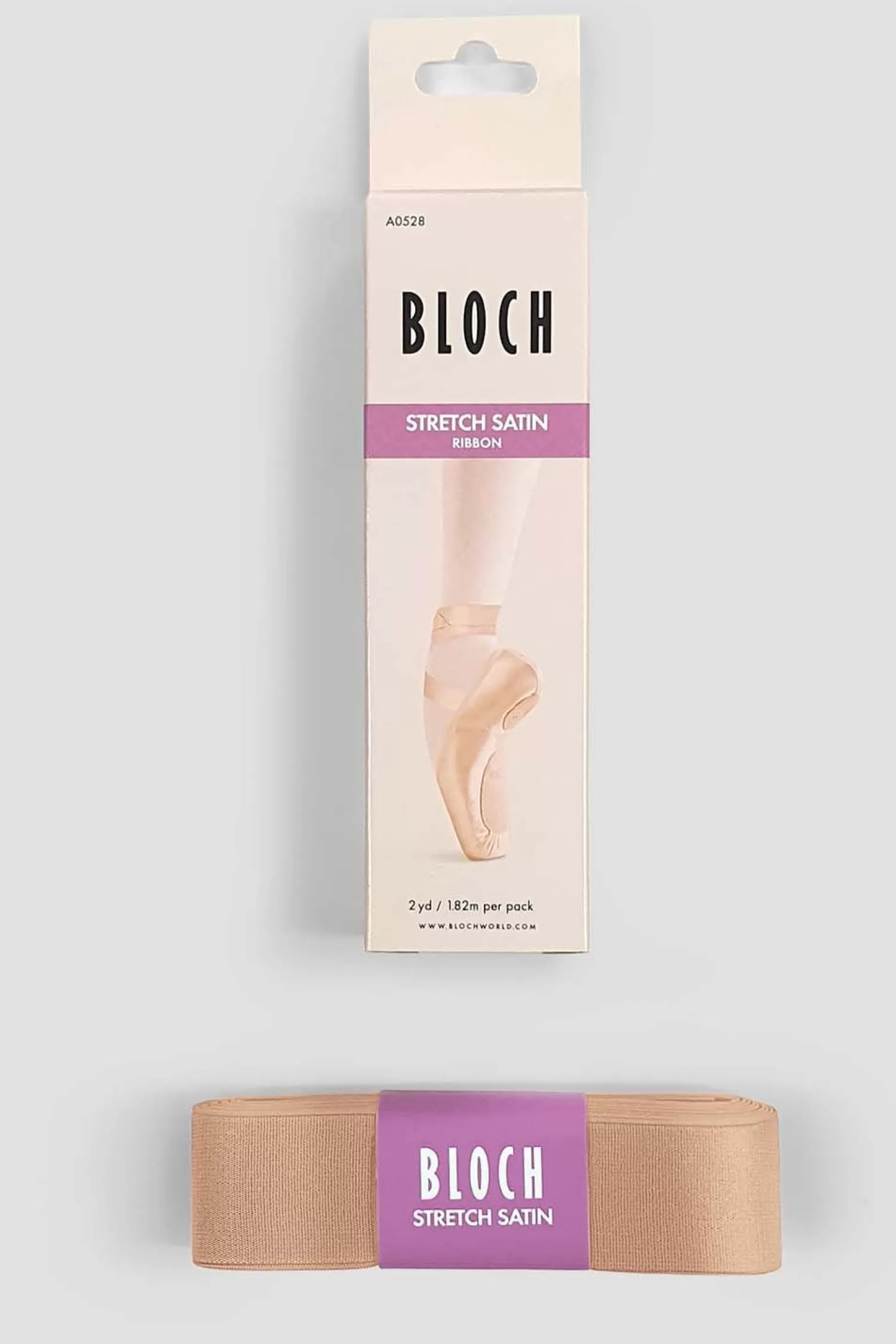 Bloch Stretch Satin Ribbon^ Tonal Pointe Shoes | Pointe Shoe Essentials